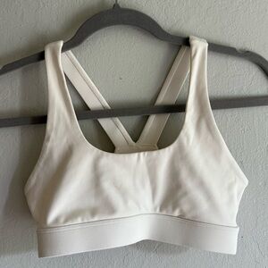 Girlfriend Collective Cream Sports Bra